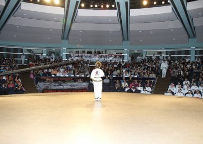 Speaking to audience